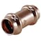 Copper Press By Tmg 1/2 in. x 1/2 in. Copper Press x Press Pressure Repair Coupling with No Stop XPRC12NS - alternate 2